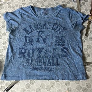 Genuine Merchandise Small Blue Short Sleeve KC Royals T Shirt